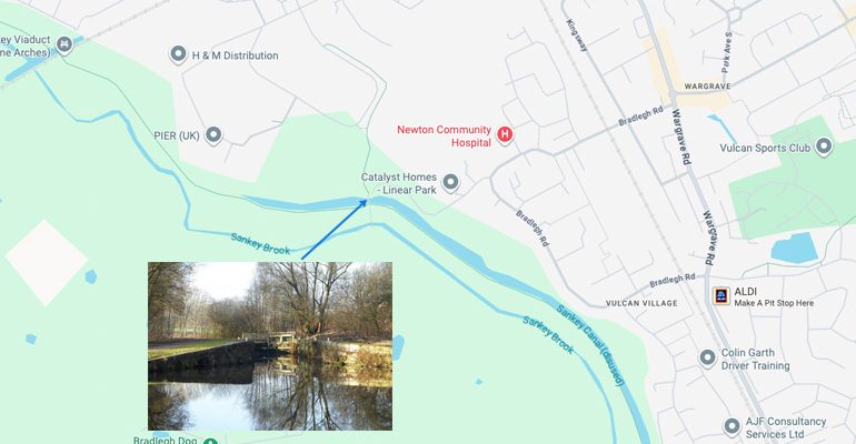 Sankey Canal, Upper Pound